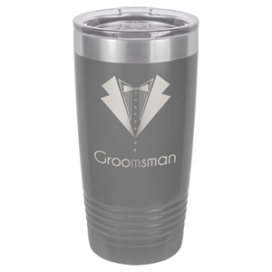 20 oz Stainless Tumbler - Double Walled-  tumbler, personalized, gift, custom, stainless steel, double wall