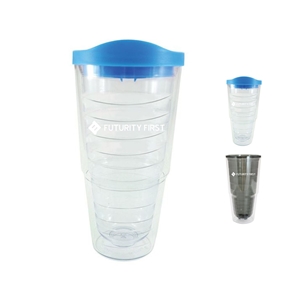 24 oz  Tumbler with Lid 