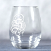 Barware Stemless Wine Glass - Set Of 2 - AAA - Barware Stemless Wine Glass - Set Of 2