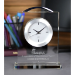 Crystal Clock - Silver Accents - AAA - Crystal Clock - Silver Accents