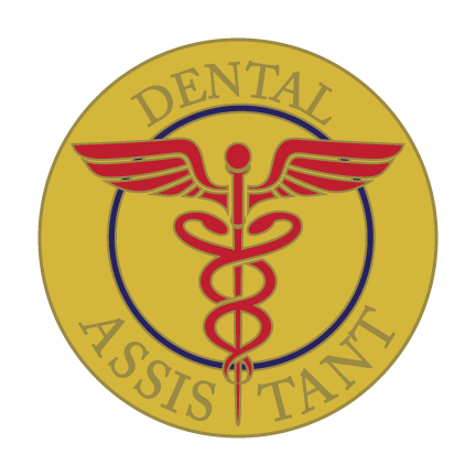 Dental Assistant Gold Pin 