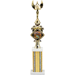 Diamond Series Trophy With A Square Column On A Marble Base - AAA - Diamond Series Trophy With A Square Column On A Marble Base