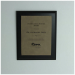 Ebony Laminate Plaque With Light Brown Leatherette Plate - AAA - Ebony Laminate Plaque With Light Brown Leatherette Plate