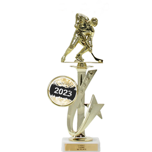 Exclusive Shooting Star Spinner Riser Trophy 