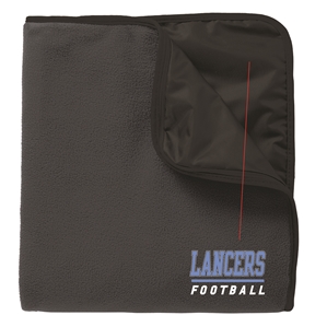 Lancers Football Fleece & Polyester Travel Blanket 