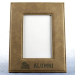 Leatherette Dark Brown Picture Frame - AAA - Leatherette Dark Brown Picture Frame