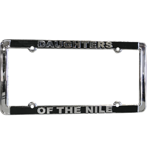 License Plate - Daughters of the Nile 