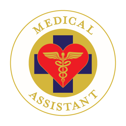 Medical Assistant Gold Pin  