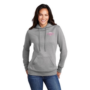 Port & Company ® Ladies Core Fleece Pullover Hooded Sweatshirt 