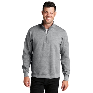 Port & Company® Fan Favorite™ Fleece 1/4-Zip Pullover Sweatshirt 