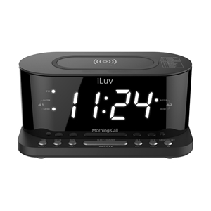 iLuv Wireless Charger/ Alarm Clock 