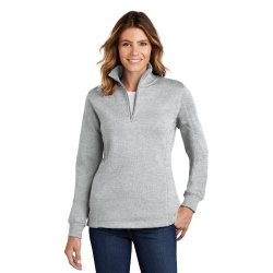 Ladies 1/4 Zip Sweatshirt 