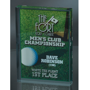 5"x7" Acrylic Block with Full Color Direct Digital Print 