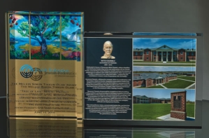 6"x8" HORIZONTAL Acrylic Block with Full Color Direct Digital Print 