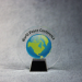 Acrylic Circle With Chrome Base - AAA - Acrylic Circle With Chrome Base