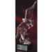 Acrylic Eagle On Marble Base - Soaring - AAA - Eagle on Base