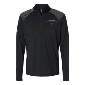 Adidas Adult Shoulder Stripe Quarter-Zip Pullover 