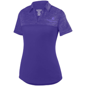Augusta Sportswear Ladies Shadow Tonal Heather Polo  