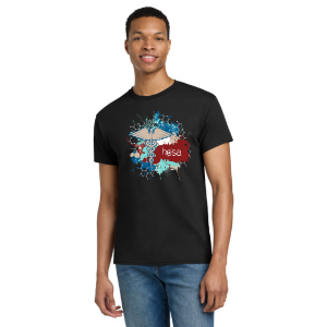 BLACK GRAPHIC T-SHIRT 
