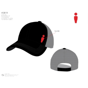BREATHABLE POLY TWILL 6 PANEL LOW PROFILE 