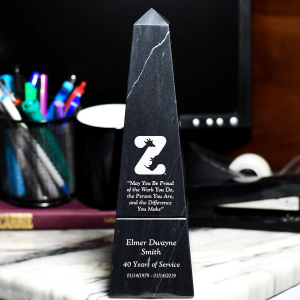 Black Marble Obelisk 