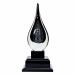 Black Teardrop on Double Base - AWA-G1204
