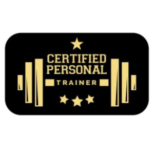 Certified Personal Trainer Gold Pin 