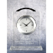 Crystal Clock - Silver Accents - AAA - Crystal Clock - Silver Accents