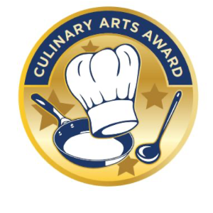 Culinary Arts Gold Pin 