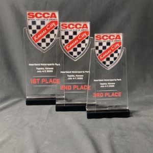 Custom Acrylic Column Award 