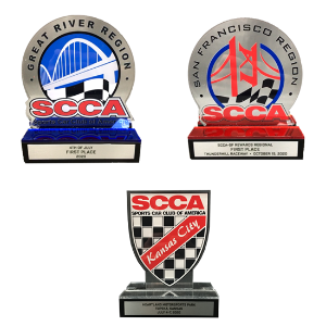 Custom Mirrored Acrylic Logo Award 