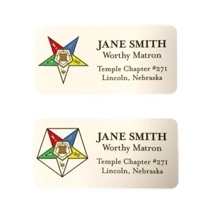 Eastern Star Name Badge 