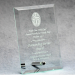 Economy Jade Glass Standing Plaque - AAA - Economy Jade Glass Standing Plaque