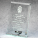 Economy Jade Glass Standing Plaque - AAA - Economy Jade Glass Standing Plaque