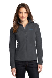 Eddie Bauer ladies full zip microfleece jacket 