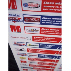 Event Decal for Paddock Board or Banner 