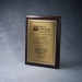 Executive Cherry Finish Plaque - AAA - Executive Cherry Finish Plaque