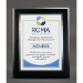 Executive Ebony Finish Plaque With Plate - AAA - Executive Ebony Finish Plaque With Plate