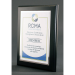 Executive Ebony Finish Plaque With Plate - AAA - Executive Ebony Finish Plaque With Plate