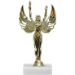 Figure On Marble Base Trophy - 5" - AAA - Figure On Marble Base Trophy - 5"
