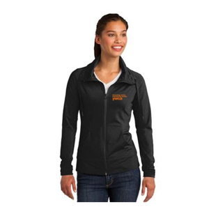 Full Zip Cowl Collar Stretch Jacket 