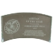 AHEPA Glass - Crystal Curve, Etch - AHP-GLCURV