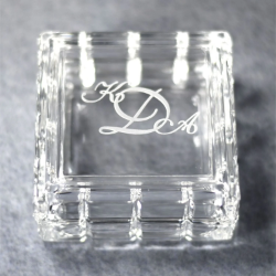 Glass Trinket Box 