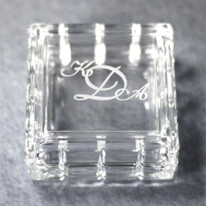 Glass Trinket Box 