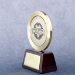 Gold Spinning Medal On Rosewood Base - AAA - Gold Spinning Medal On Rosewood Base