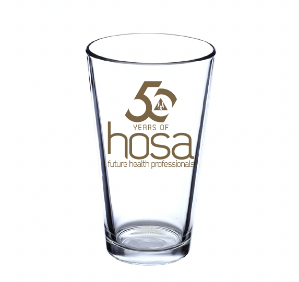 HOSA 50th Anniversary Pint Glass 