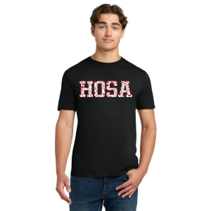 HOSA Black Medical Graphic Tee - 2025 