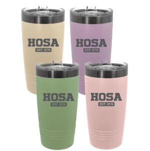 HOSA Pastel 20 oz Stainless Tumbler - Double Wall 