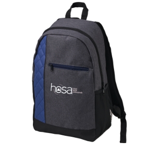 Hosa Backpack- Grey & Blue 