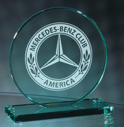 Jade Circle on Base (2 sizes) 
